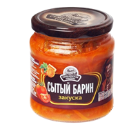 Закуска овощная Семилукская трапеза Сытный Барин 460гр