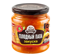 Закуска овощная Голодный папа 460гр