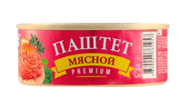Паштет Улан мясной 100гр 