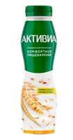Йогурт питьевой Активиа Злаки 260гр.