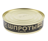 Шпроты в масле из кильки 160гр 