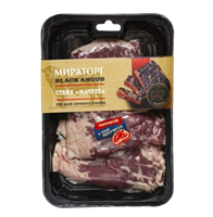 Стейк Мираторг Мачете Black Angus 480гр
