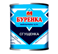 Сгущенка Буренка 8,5% 380гр