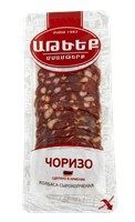 Колбаса сырокопченая Чоризо в нарезке г/у 90 гр