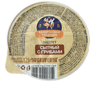 Паштет Белорусская Традиция Сытный с грибами 125гр