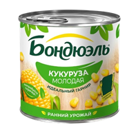 Кукуруза Bonduelle молодая 212гр
