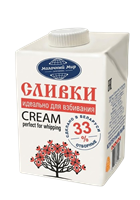 Сливки Молочный Мир 33% 500мл