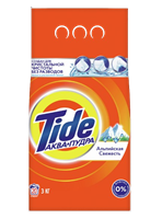 Порошок Tide Альпийская свежесть автомат 3 кг