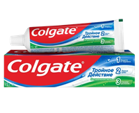 Зубная паста Colgate Тройное Действие 50мл