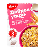 Увелка Хлопья 5 злаков 400гр