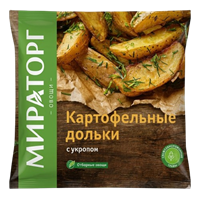 Картофельные дольки Мираторг с укропом 400гр 