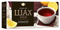 Чай черный Шах Gold Лимон 25 пакетов