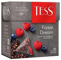 Чай черный Tess Forest dream 20 пирамид