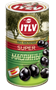Маслины ITLV супер черные без косточки 370гр - фото 16389