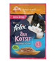 Корм Феликс кусочки в желе курица для котят 75гр - фото 29802