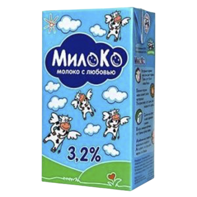 Молоко Милоко 3,2% 0,95л - фото 13349