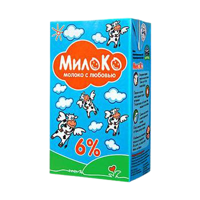 Молоко Милоко 6% 0,95л - фото 13350