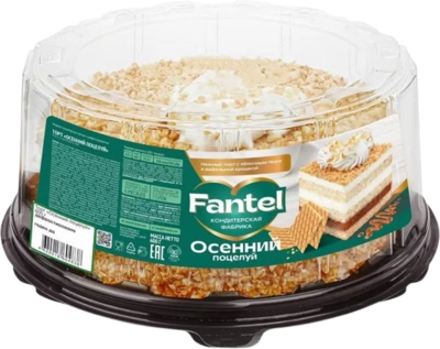 Торт Fantel Осенний поцелуй 600гр - фото 23595