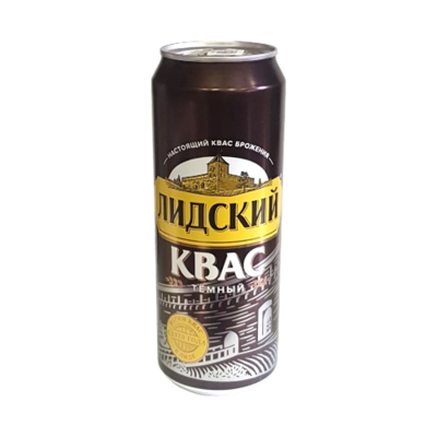 Квас Лидский темный 0,45л ж/б - фото 26838