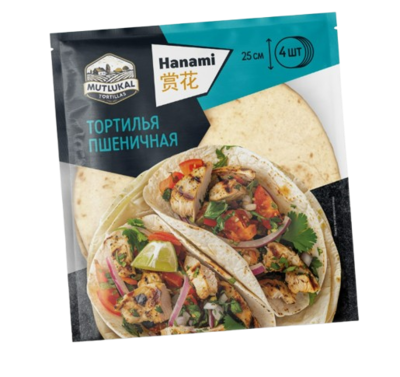 Тортилья Hanami пшеничная 166 гр  - фото 30312