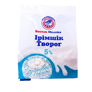 Творог Восток Молоко жир 5% 350гр - фото 33333