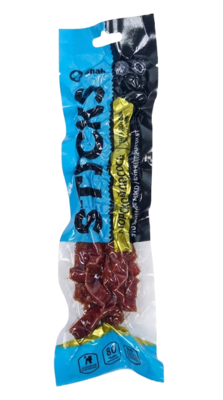 Снеки вяленые Shan Stiksy Морской лосось 80гр - фото 33493