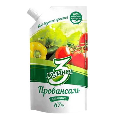 Майонез Три Желания Провансаль 190гр - фото 33519