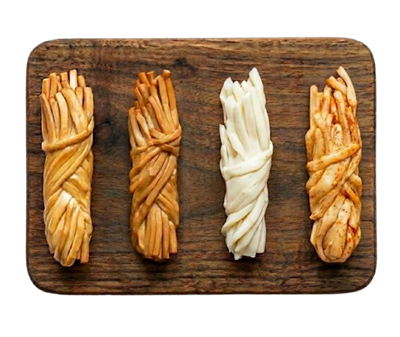 Сыр Качкавал Косичка Восток Молоко, вес - фото 33610