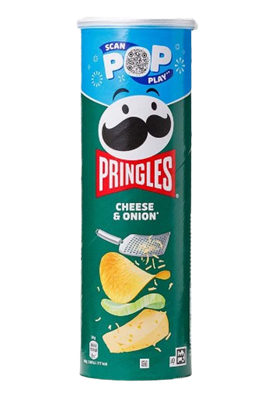 Чипсы Pringles со вкусом сыра и лука 165гр - фото 33736