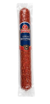 Колбаса Ет Уральский Сервелат Янтарный с/к - фото 34022