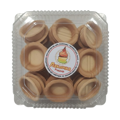 Тарталетки Лакомка маленькие соленые 30шт - фото 34176