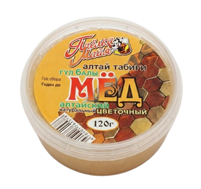 Мёд алтайский цветочный п/ст 120 гр  - фото 34178
