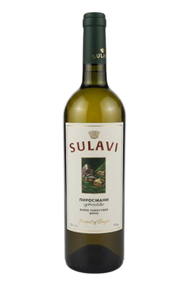 Вино Sulavi Пиросмани белое пл/сух Грузия 0.75л - фото 34254