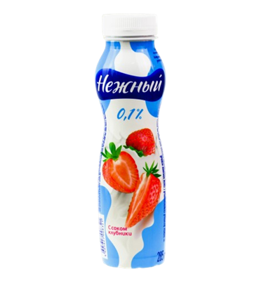 Напиток Campina Нежный Клубника 285гр - фото 34379