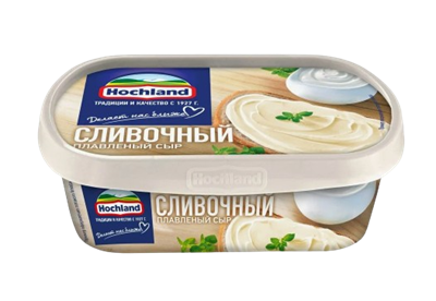 Сыр Хохланд сливочный 200гр ванна - фото 34417