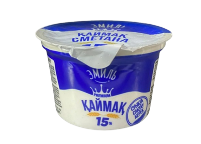 Сметана Эмиль жир 15% 180гр - фото 34433