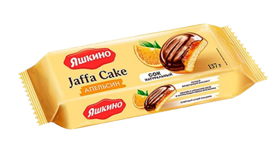 Печенье Яшкино с апельсином сдобное 137гр - фото 34501