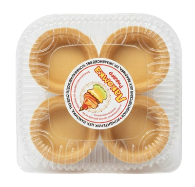 Тарталетки Лакомка маленькие соленые 16шт - фото 34790