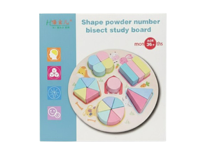 Конструктор Доли Дерево (Shape Powder number) 36+ - фото 35190