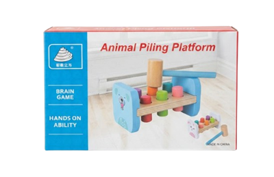 Молоток Animal Piling Platform YR-0036/дерев  36+ - фото 35193