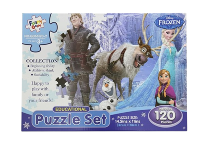 Пазлы Funny Game Холодное сердце (37*28см, 120шт) 3+ - фото 35194