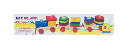 Паровоз деревян Логический 36+ - фото 35197