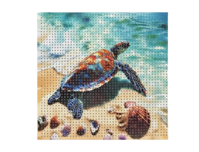 Мозаика Алмазная ВКМ026 Черепаха 20*20см  - фото 35217