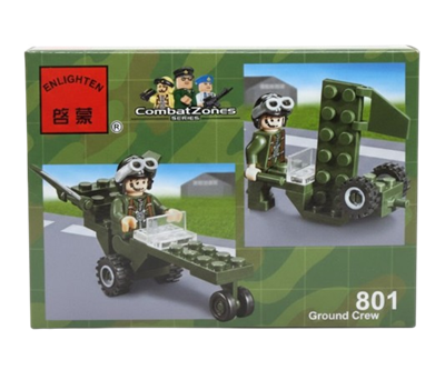 Конструктор Brick Small Plane, 801, 25шт, 6+  - фото 35443