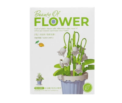 Конструктор Beauty Of Flower зел, 7221, 205шт, 4+  - фото 35446