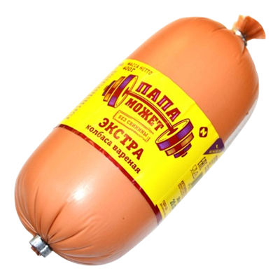 Колбаса вареная Папа Может Экстра 400гр - фото 35458