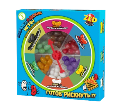 Драже жевательное Мармеладские игры Ассорти вкусов №3 120гр - фото 35978