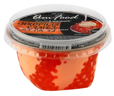 Икра Am Food икорная самба красная имит.с майонезным соусом 180гр - фото 36106