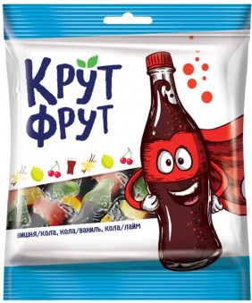 Жевательный мармелад КрутФрут веселые бутылочки - фото 9017