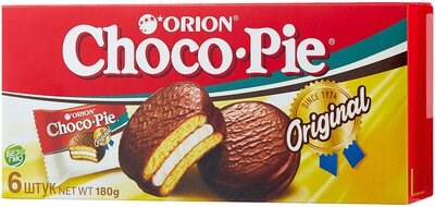 Печенье бисквитное Orion Choco-Pie 180гр - фото 9701